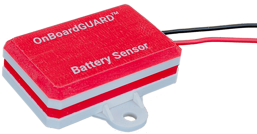 Batterie und Temperatur Sensor